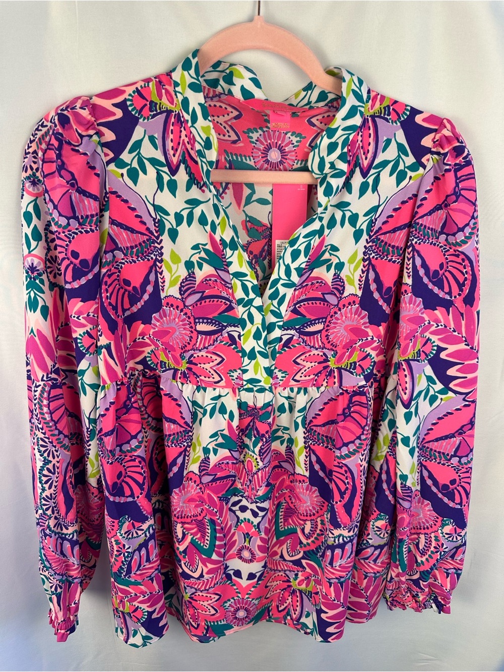 Lilly Pulitzer Winona stretch tunic-NWT,resort white she’s too fly,XS,008934
